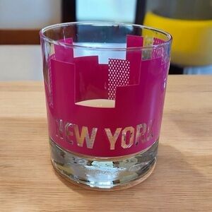 Pop Sugar rocks glasses, 4 cities, never used, fun, classy way to serve guests